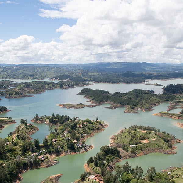 El peñol y guatapé